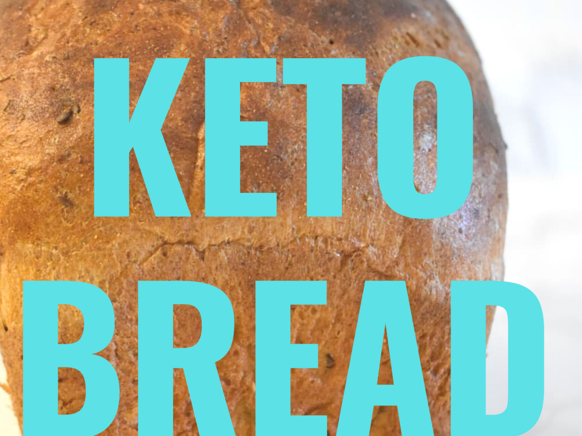 THE BEST KETO BREAD / YEAST BREAD (1 NET CARB PER SLICE)